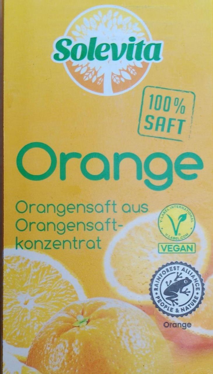 Фото - Orangensaft aus orangensaft-konzentrat orange Solevita