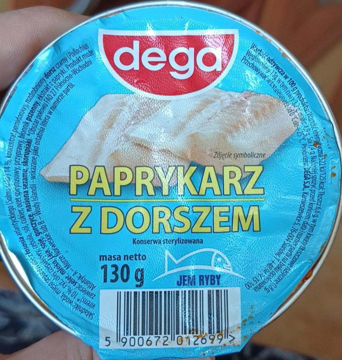 Фото - Paprykarz z dorzem Dega