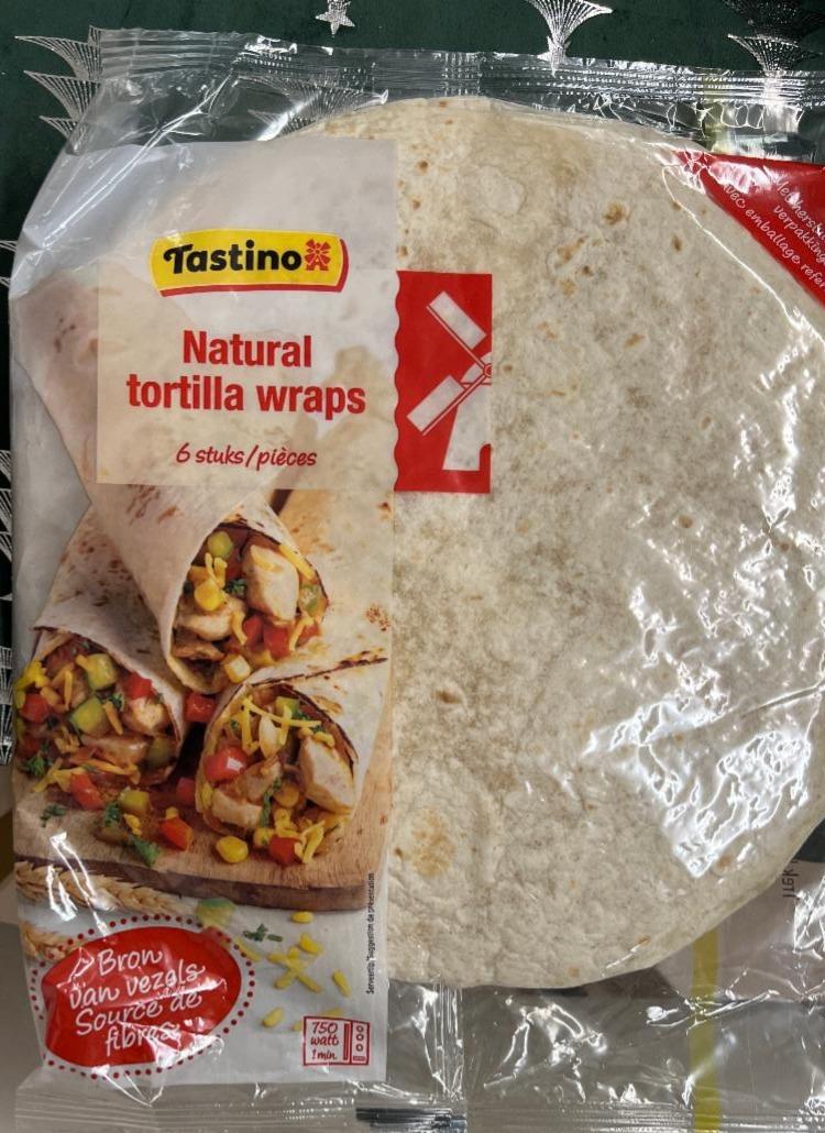 Фото - Natural tortilla wraps Tastino