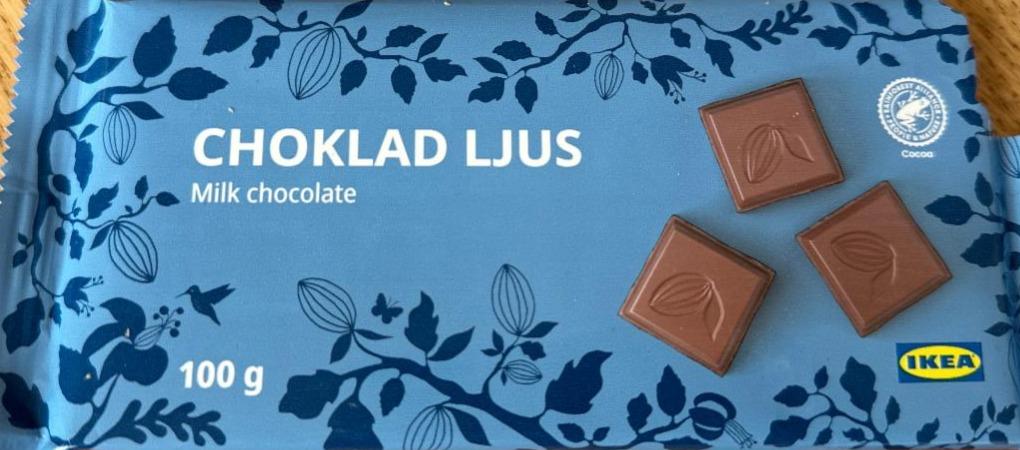 Фото - Choklad ljus milk chococlate Ikea