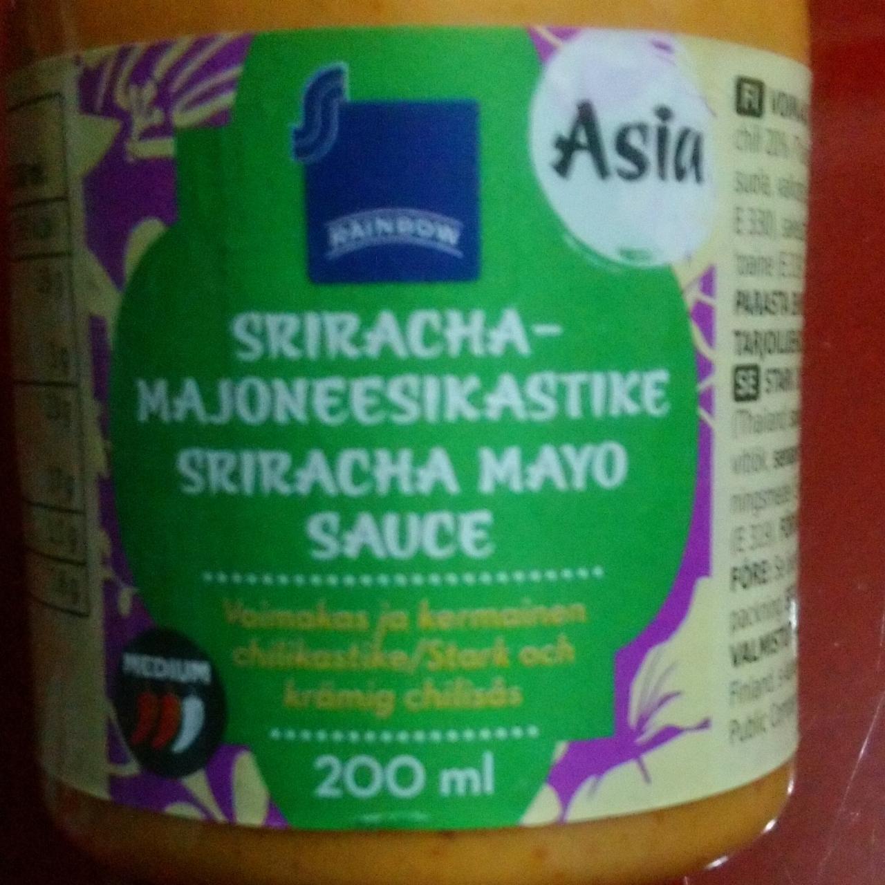 Фото - Sriracha majoneesikastike sriracha mayo sauce Rainbow