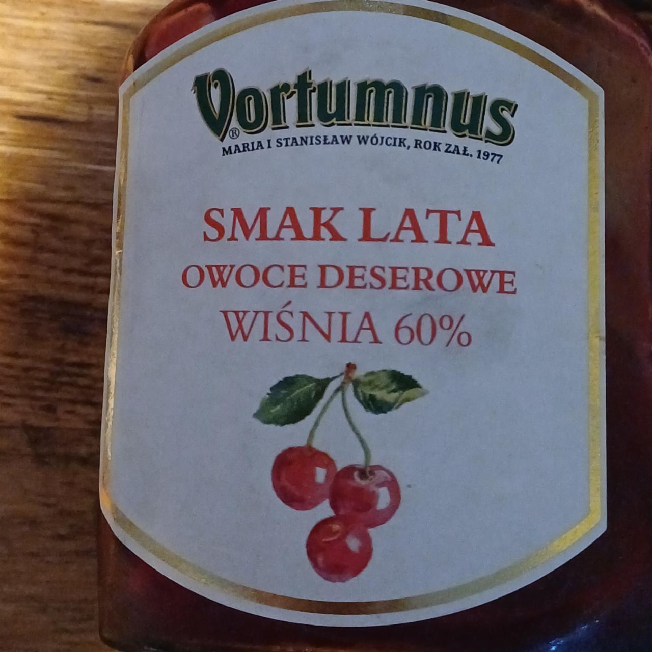 Фото - Smak lata owoce deserowe wiśnia 60% Vortumnus