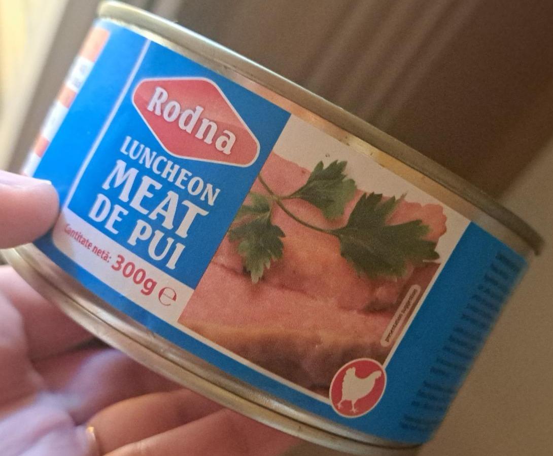 Фото - Luncheon meat de pui Rodna