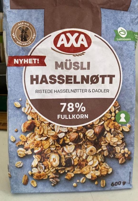 Фото - Müsli hasselnöt Axa