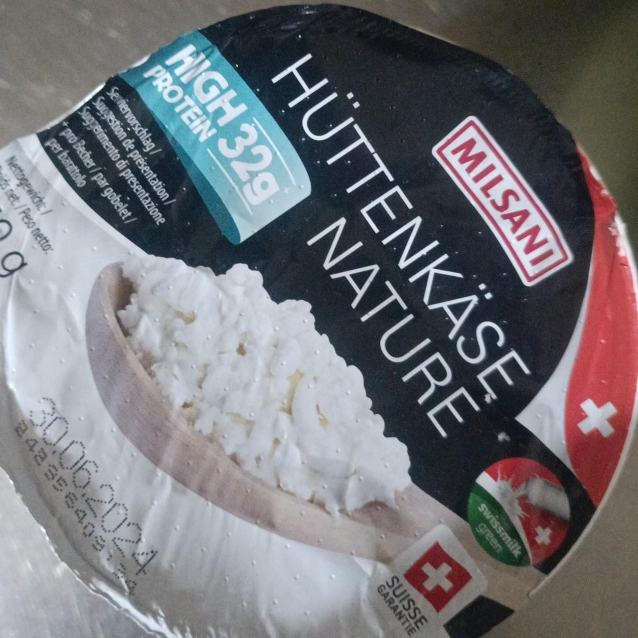 Фото - Hüttenkäse High Protein Milsani