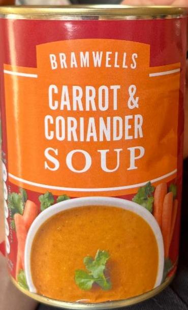 Фото - Суп морковный с кориандром Carrot & Coriander Soup Bramwells