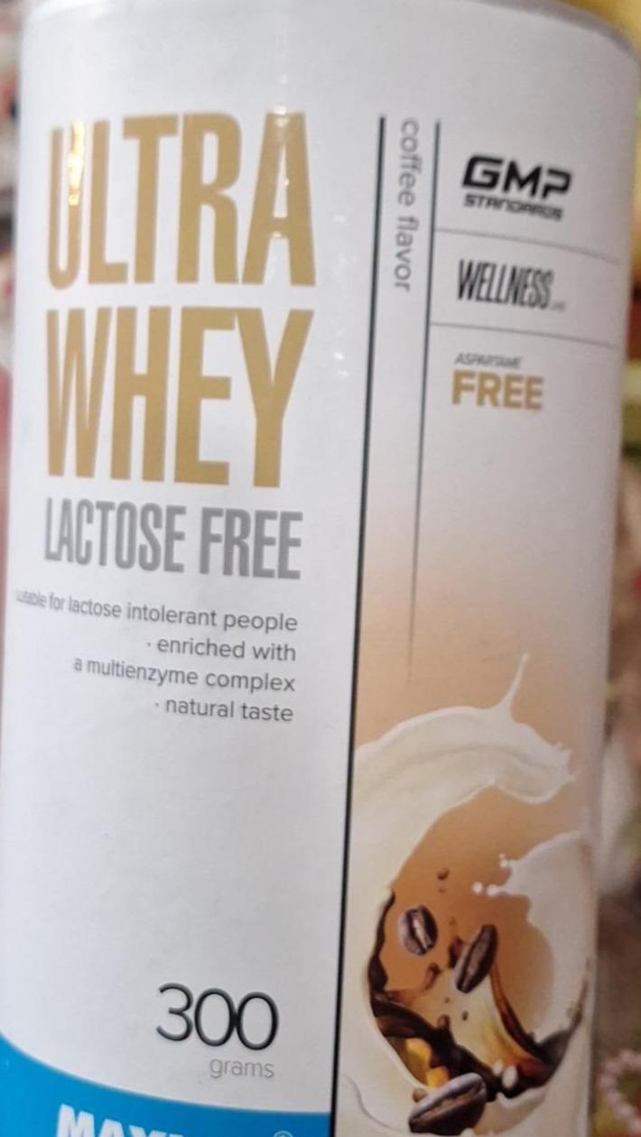 Фото - Ultra whey lactose free coffee flavor Maxler