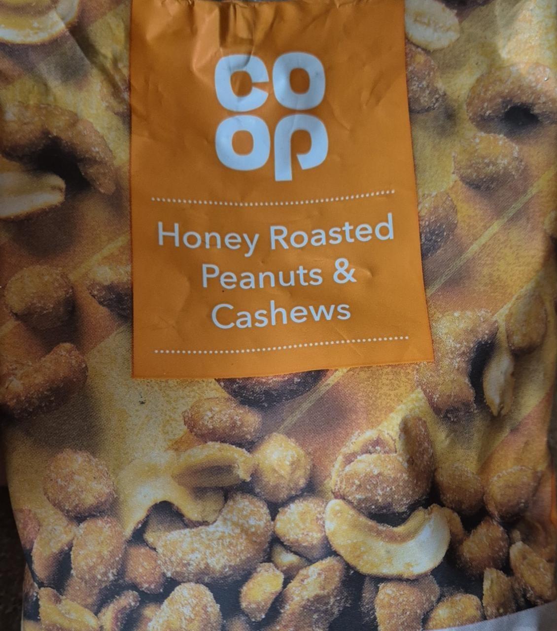 Фото - Honey roasted peanuts&cashews Coop