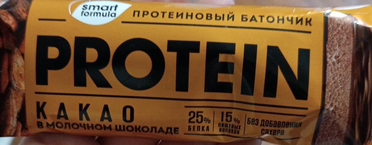 Фото - Protein какао в молочном шоколаде Smart formula