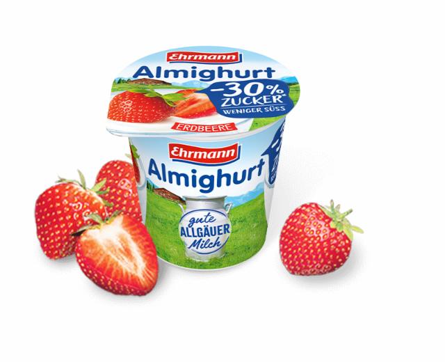 Фото - Joghurt almighurt erdbeerzu Ehrmann