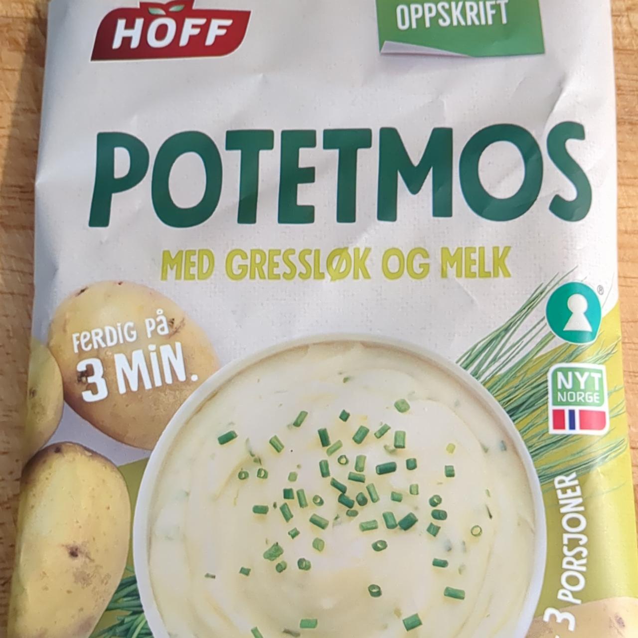 Фото - Potetmos med gresslok og melk Hoff