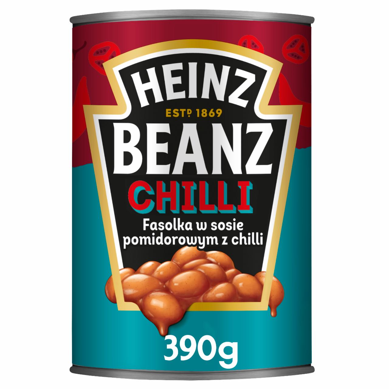 Фото - Фасоль в томатном соусе с чили Beans Chili Heinz