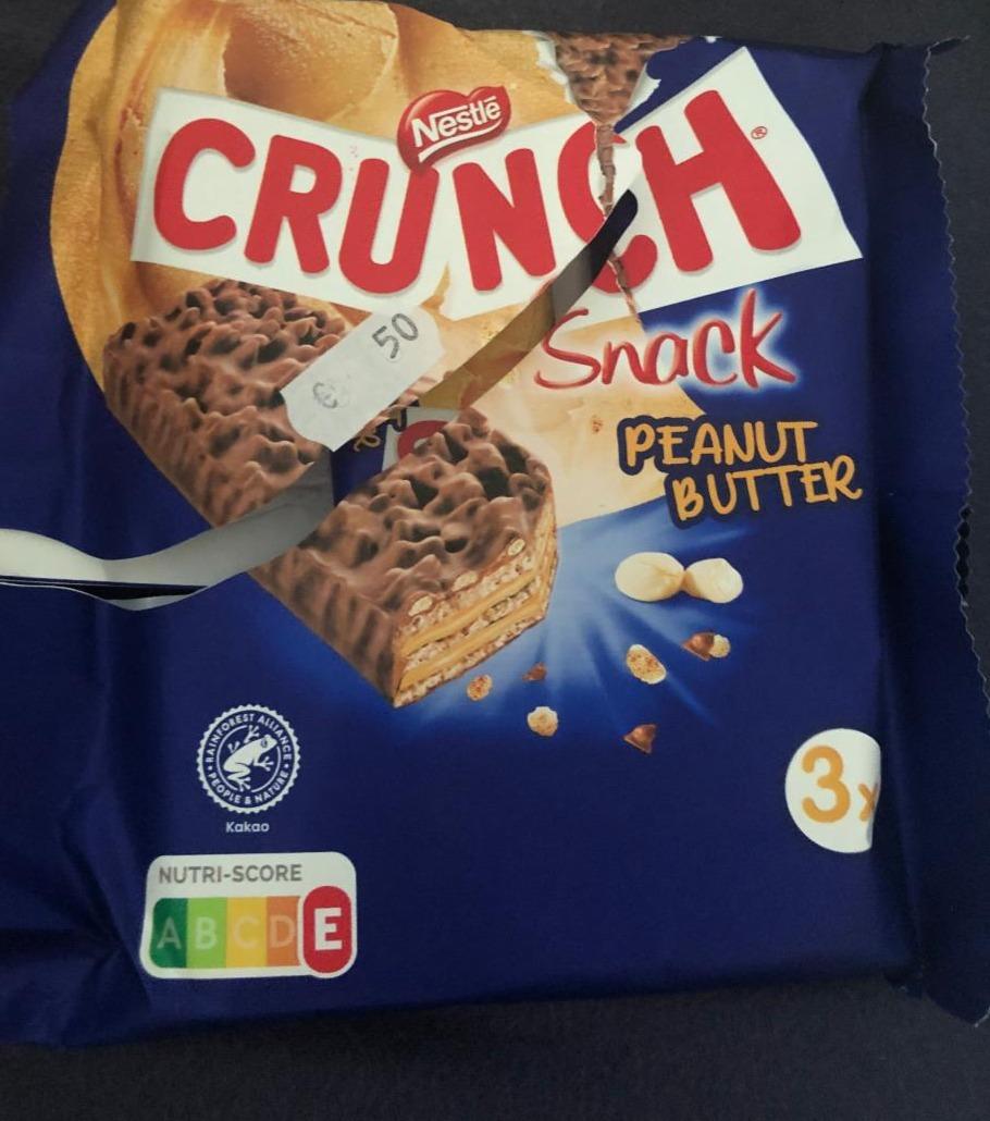 Фото - Crunch snack peanut butter Nestlé