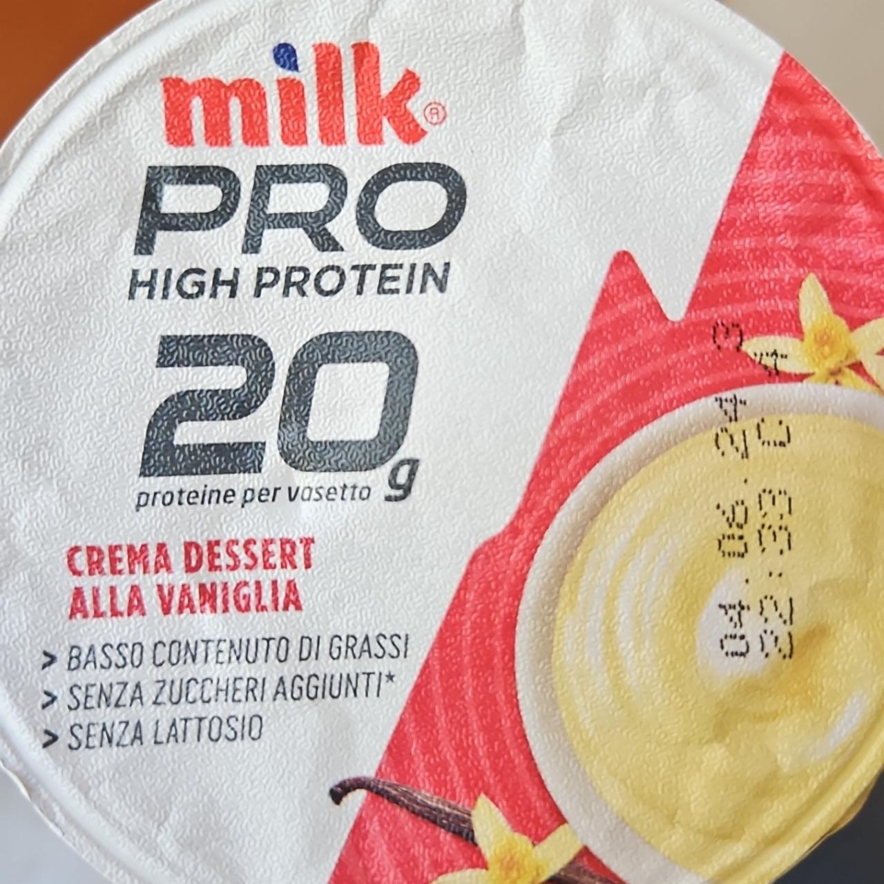 Фото - High protein 20g crema dessert alla vaniglia Milkpro