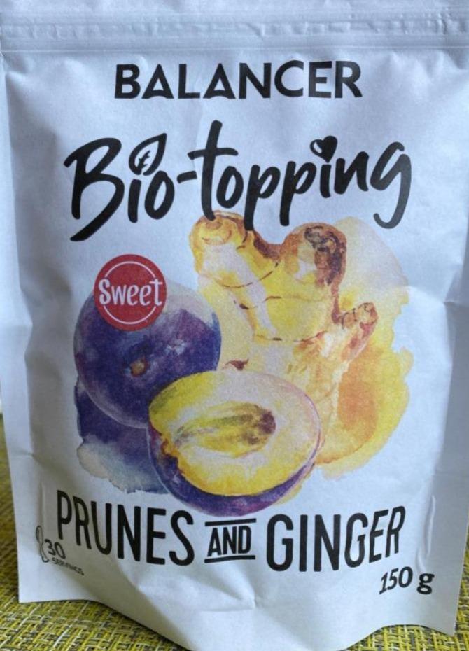 Фото - Balancer bio-topping prues&ginger Sweet