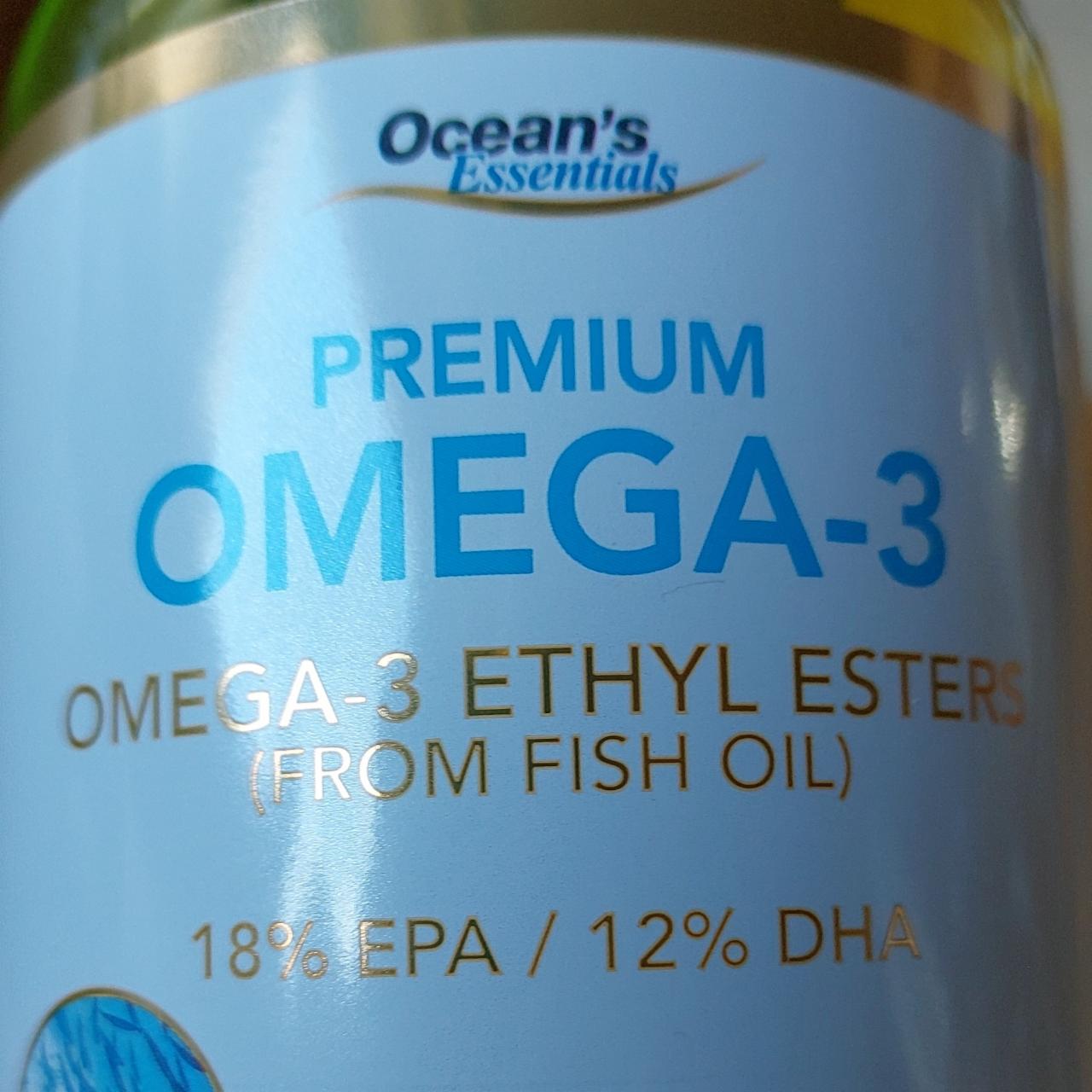 Фото - Рыбий жир omega-3 ethyl esters Ocean's Essentials