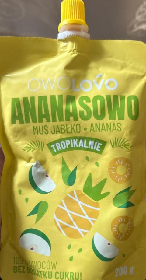 Фото - Ananasowo mus jabłko ananas tropikalnie Owolovo