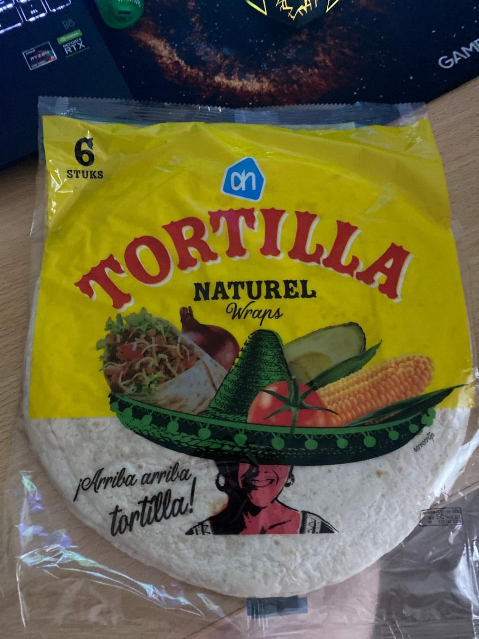 Фото - Tortilla naturel wraps AH