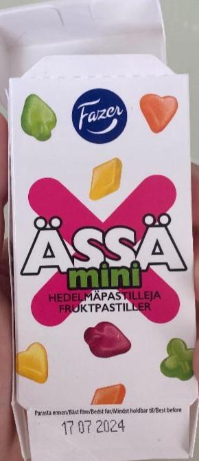 Фото - Assä mini hedelmäpastilleja Fazer