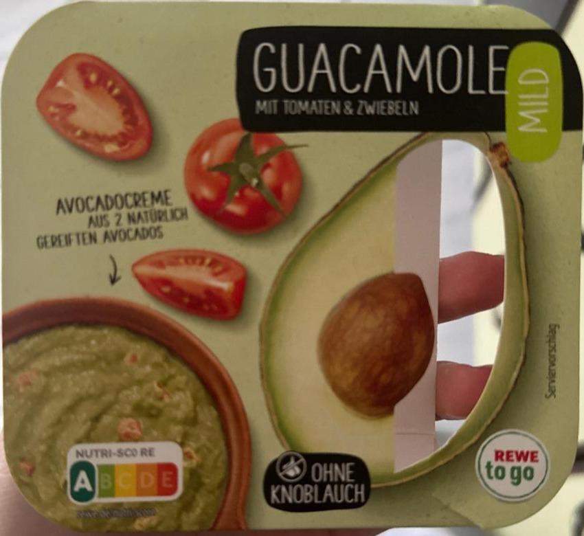 Фото - Guacamole mit Tomaten & Zwiebeln Rewe to go