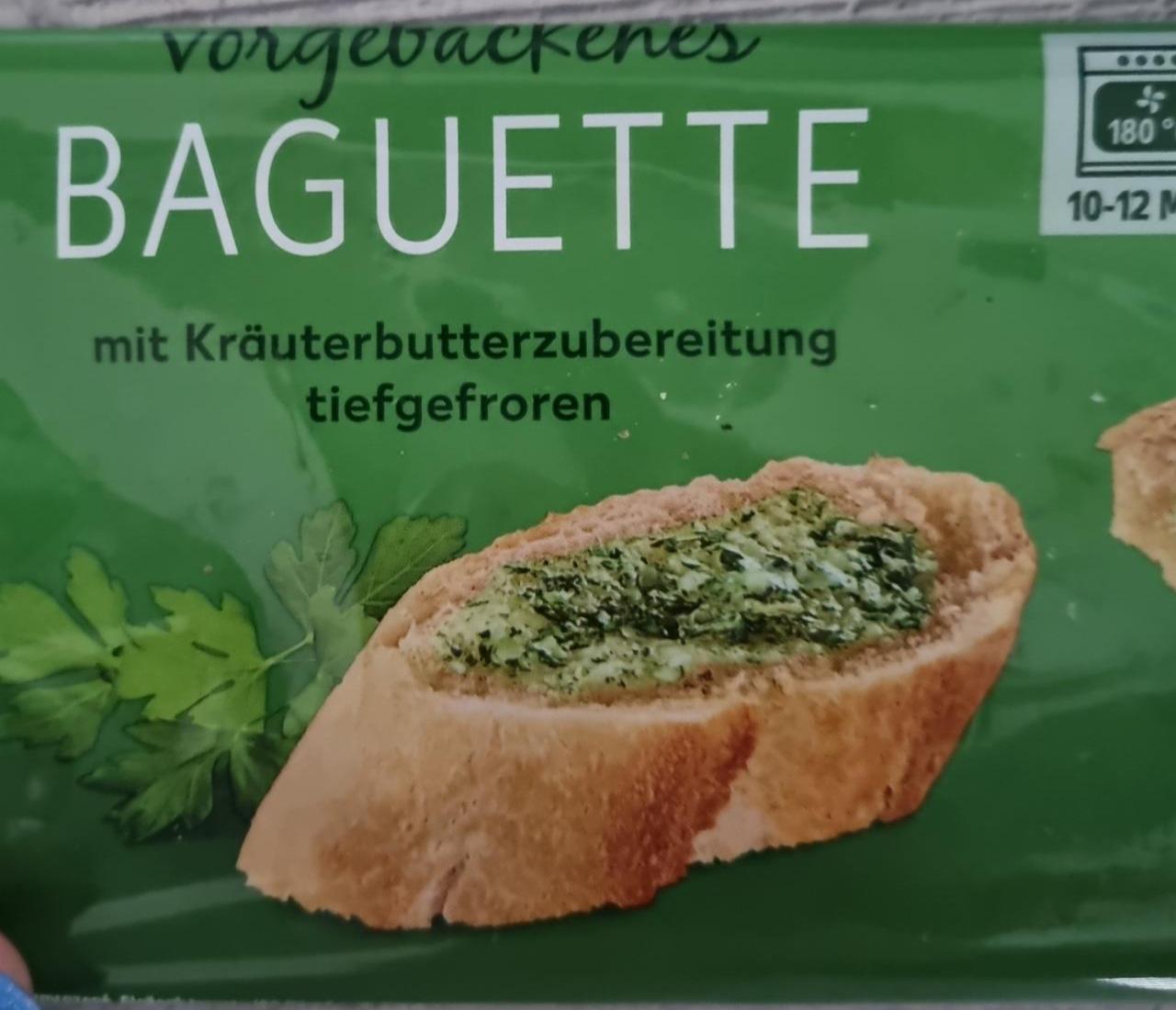 Фото - Vorgebackenes baguette mit kräuterbutterzubereitung K-Classic