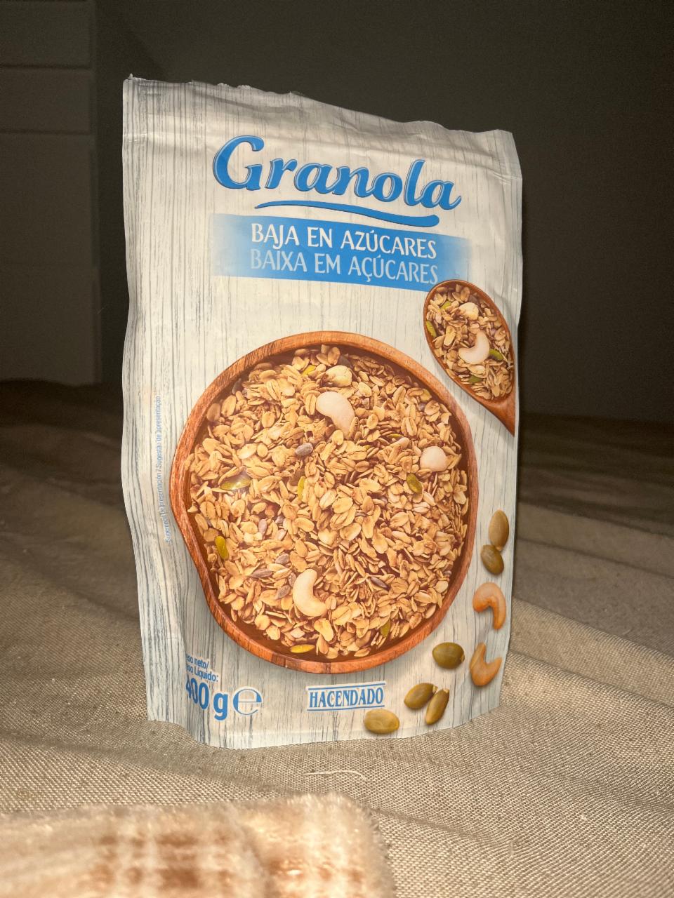 Фото - Granola baja en azúcares Hacendado