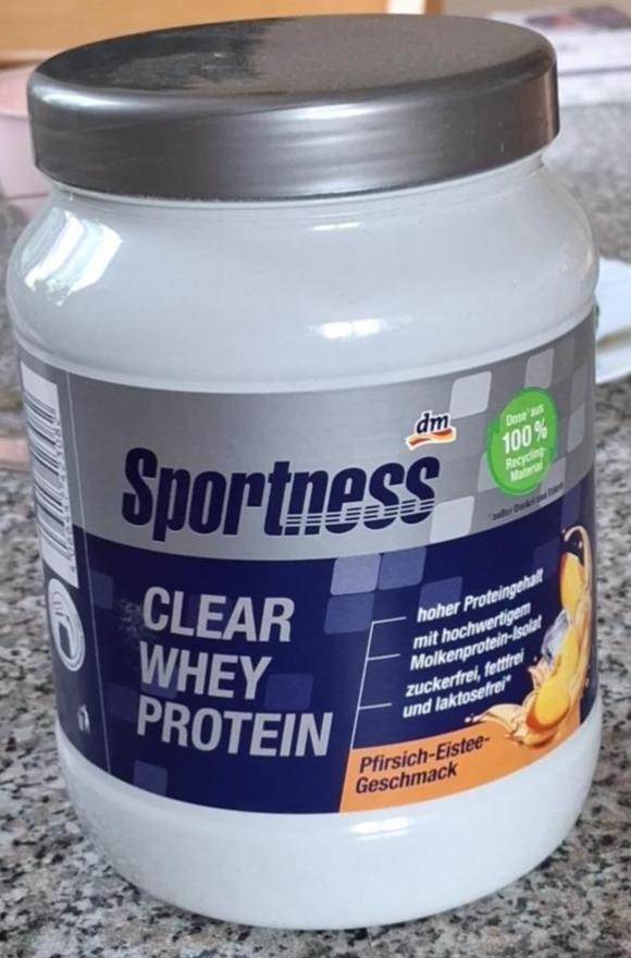 Фото - Clear Whey Protein Pfirsich-Eistee-Geschmack Sportness