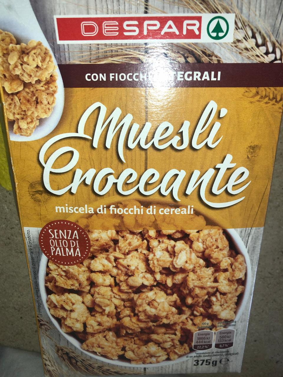 Фото - Мюсли Muesli Croccante Despar