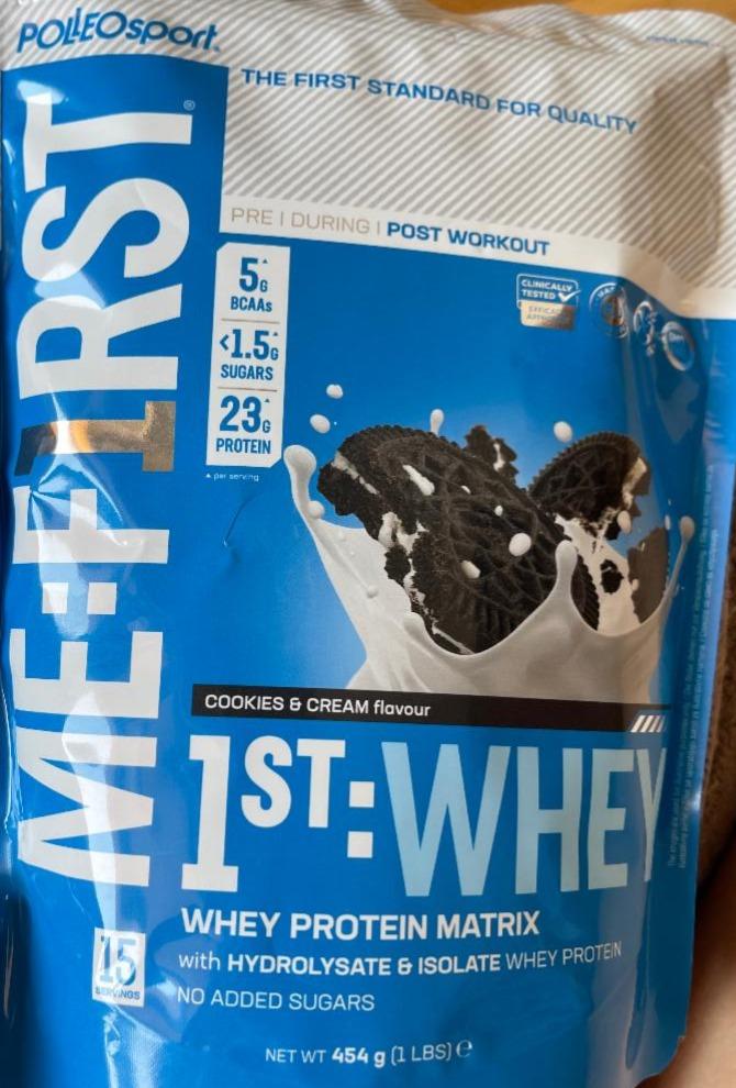 Фото - Me:f1rst protein cookies Polleo Sport