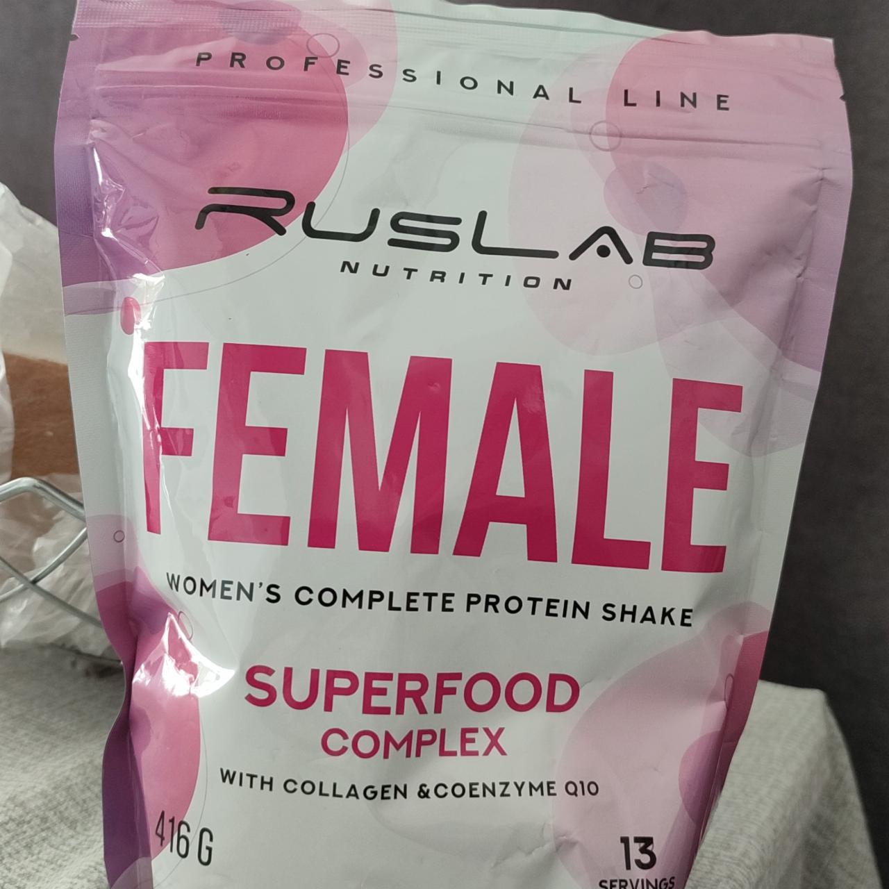 Фото - Female super food complex with collagen & coenzyme Q10 RusLab Nutrition