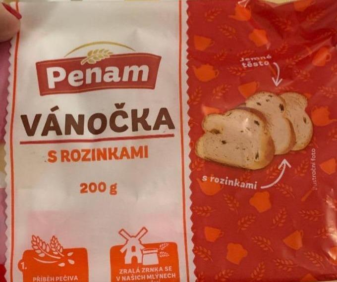 Фото - Vánočka s rozinkami Penam