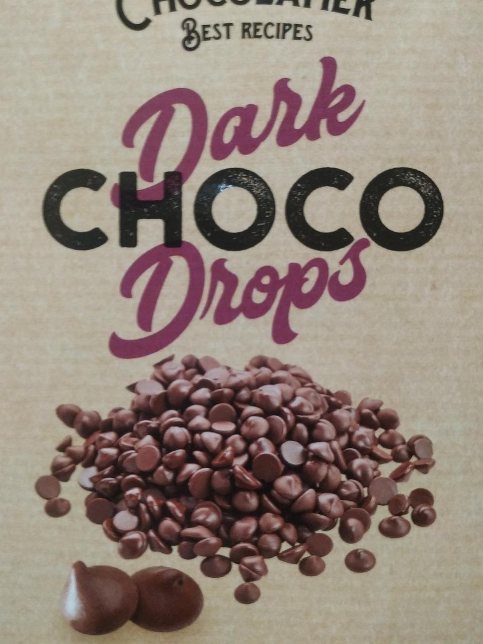 Фото - Шоколад черный в каплях Dark Choco Drops Chocolatier