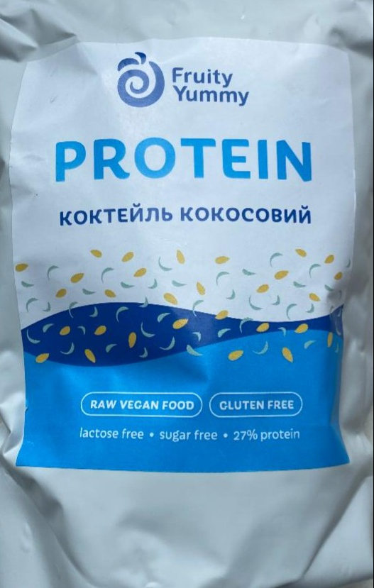 Фото - Protein коктейль кокосовый Fruity Yammy