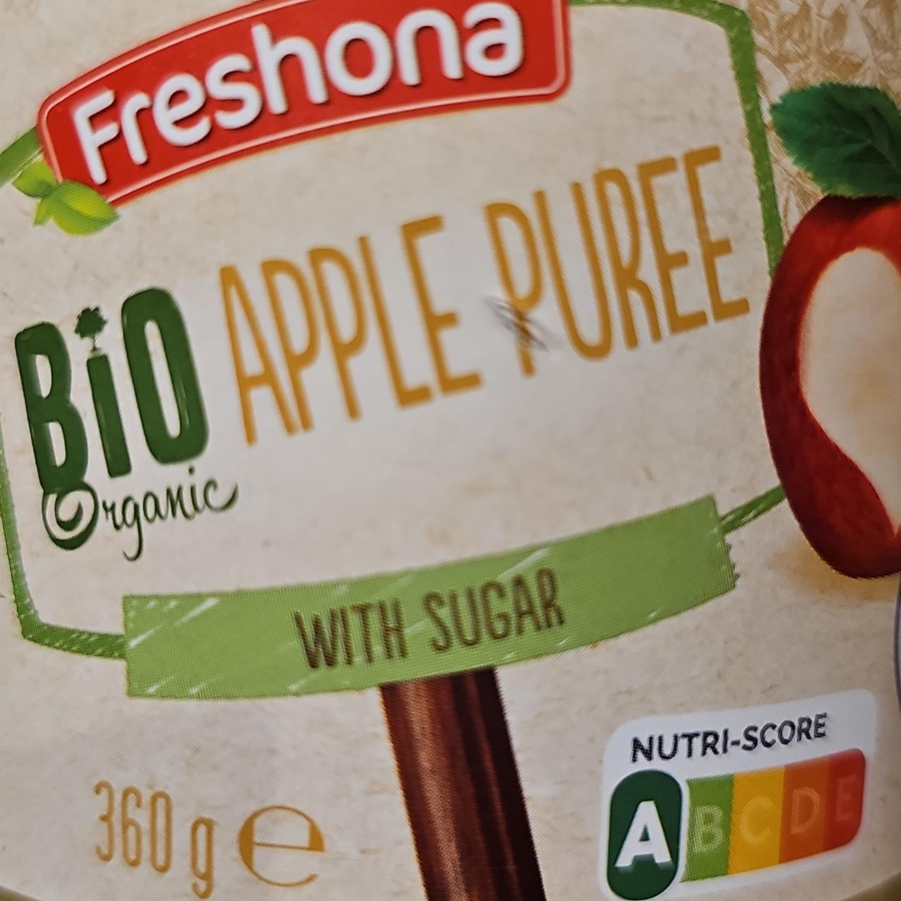 Фото - Apple puree with sugar Bio organic Freshona