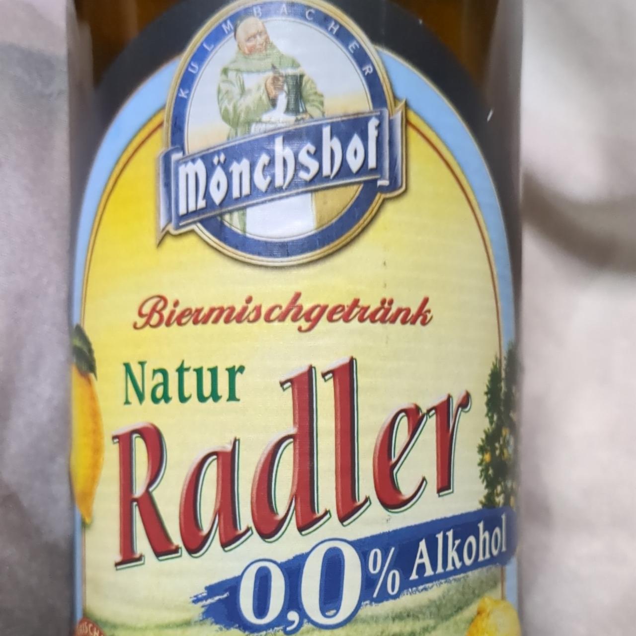 Фото - Biermischgetrunk natur radler 0,0% alkohol Mönchshof