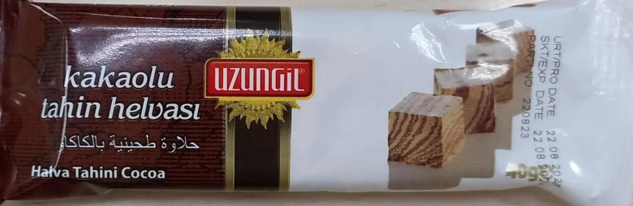 Фото - Халва uzungil Halva Tanini Cocoa Uzungil