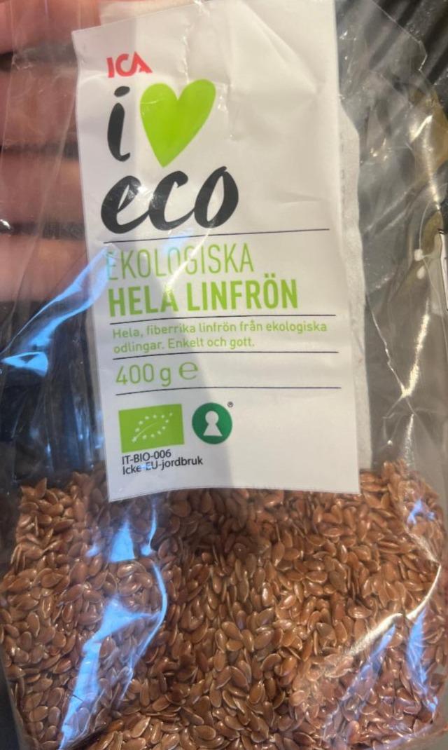 Фото - Ekologiska hela linfrön ICA