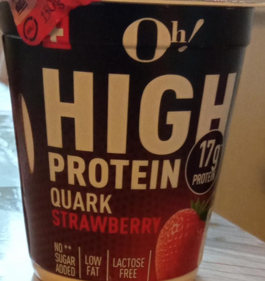 Фото - High protein quark Strawberry Oh!