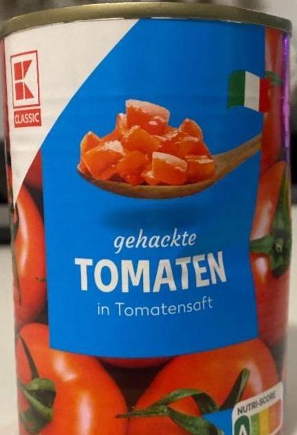 Фото - Gehackte tomaten in tomatansaft K-Classic