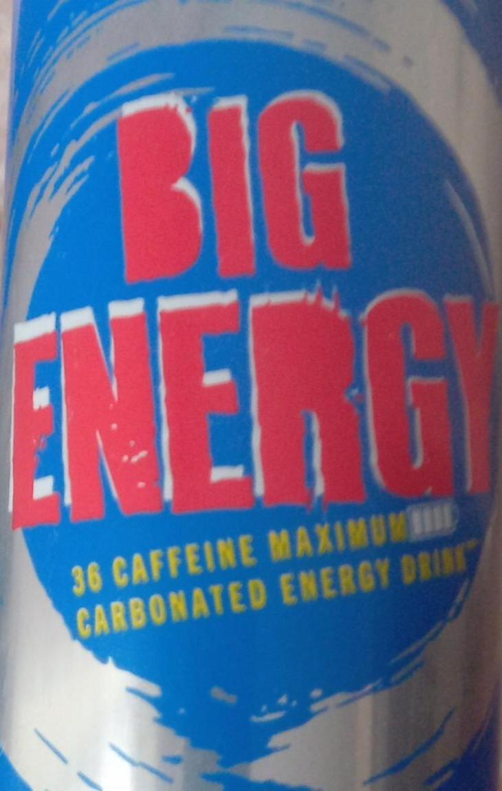 Фото - Энергетический напиток Big energy Enefgy Drink