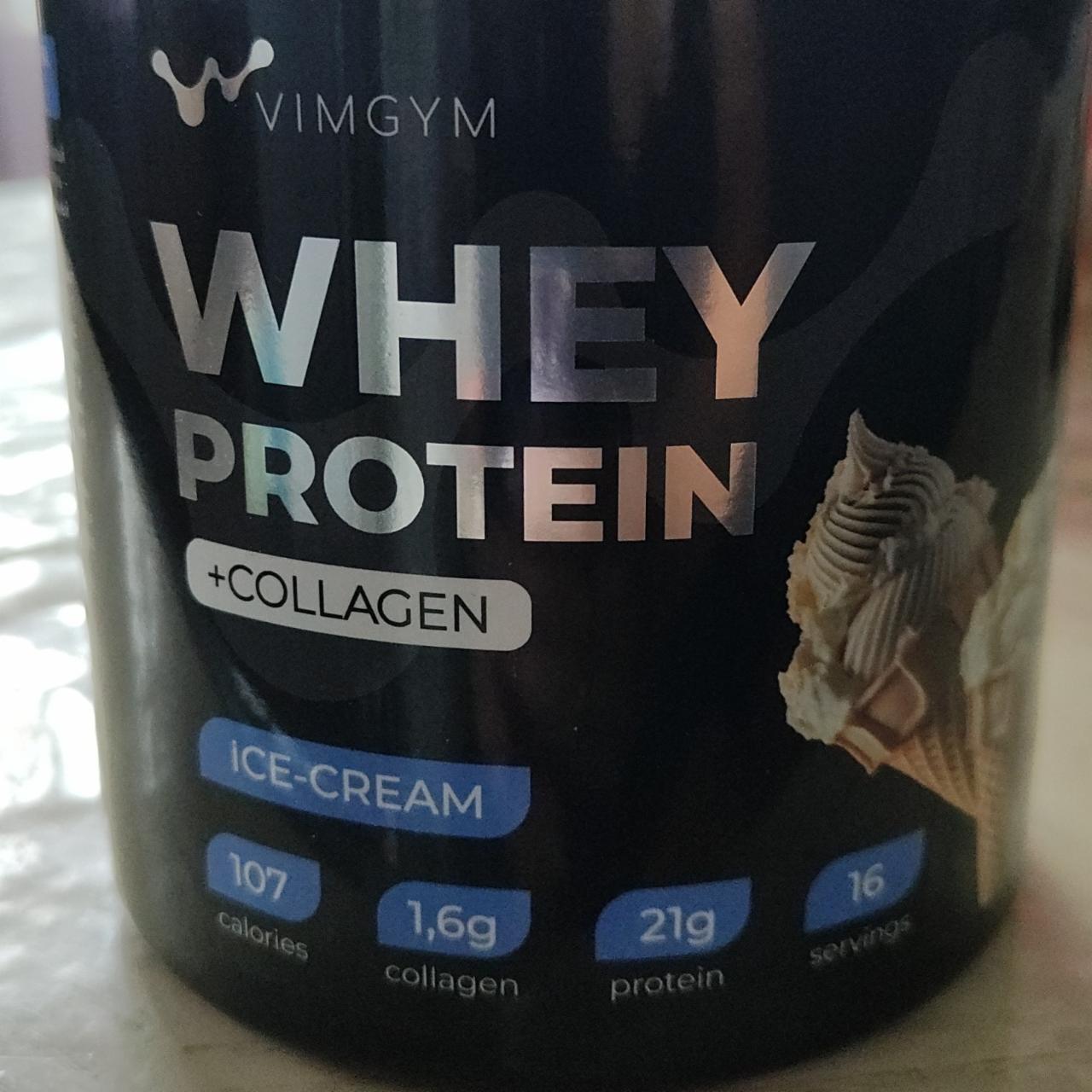 Фото - Whey protein +collagen ice-cream Vimgym