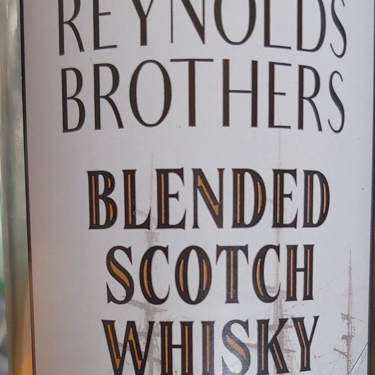 Фото - Blended scotch whisky Reynolds brothers