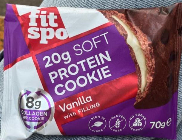 Фото - Soft Protein Cookie Vanilla FitSpo