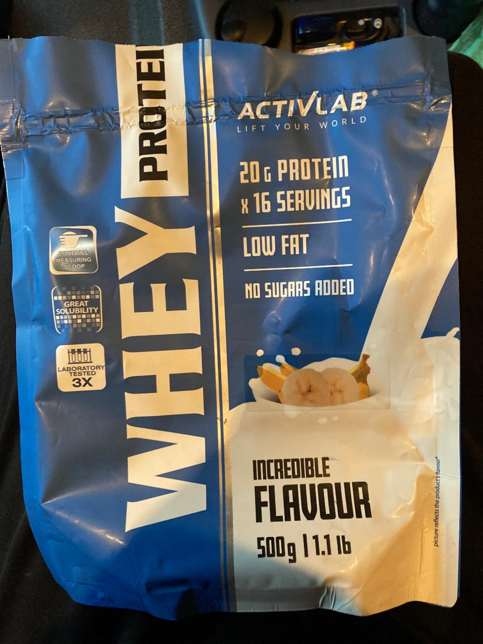 Фото - Whey protein incredible flavour Activlab