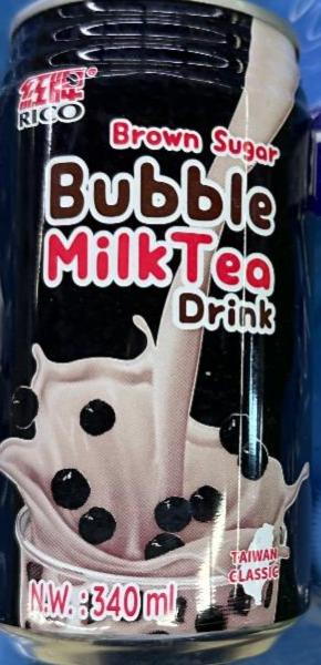 Фото - Brown sugar bubble milk tea drink Rico