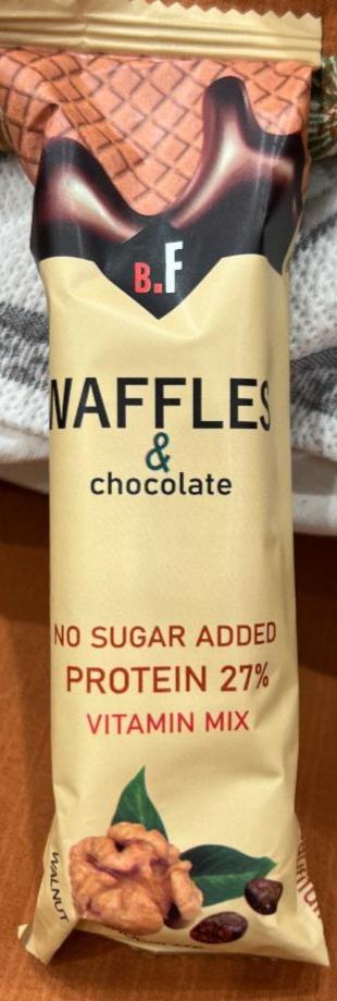 Фото - Waffles&chocolate no sugar added protein 27 % vitamin mix Beauty Fit