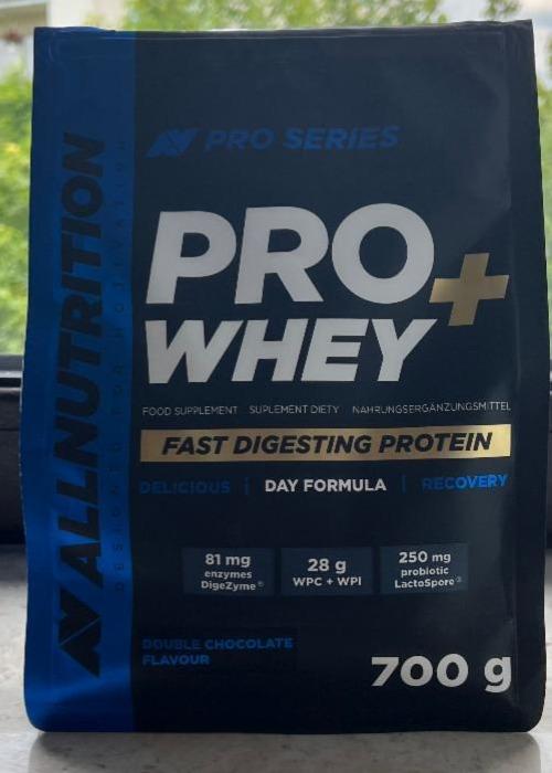 Фото - Protein Pro Whey+ DOUBLE CHOCOLATE FLAVOUR ALLNUTRITION