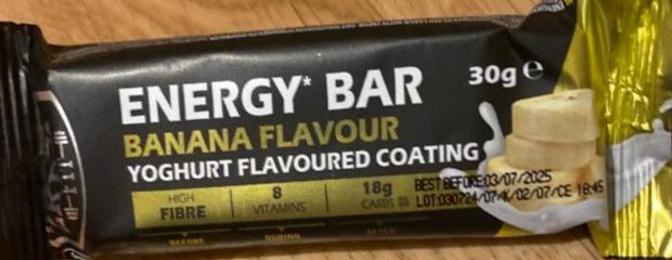 Фото - Barre banana flavour yoghutr flavoured coating Energy Bar