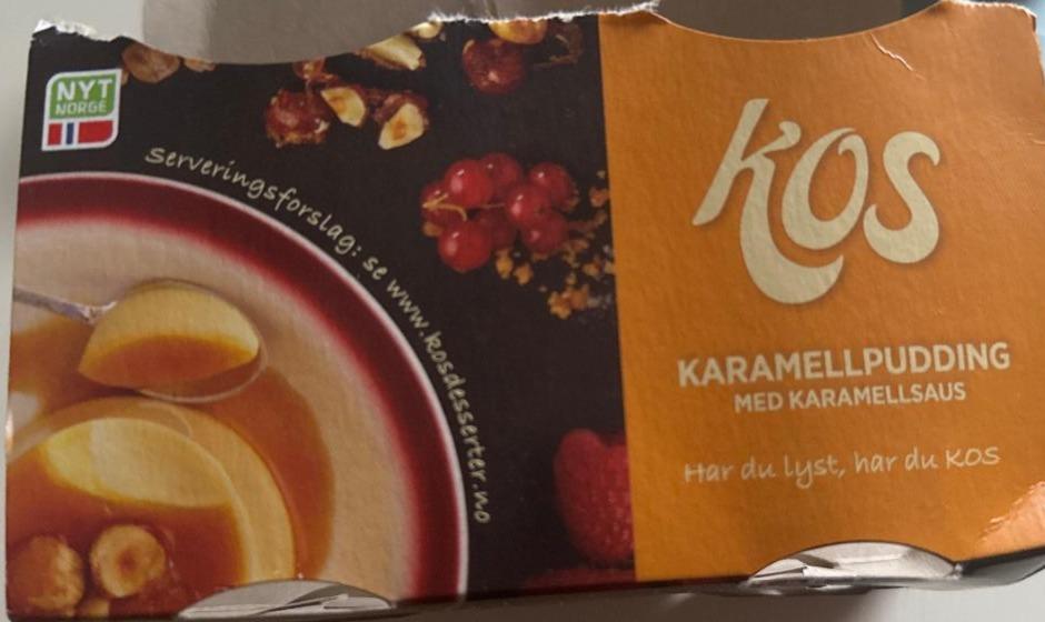 Фото - Karamellpudding med karamellsaus Kos