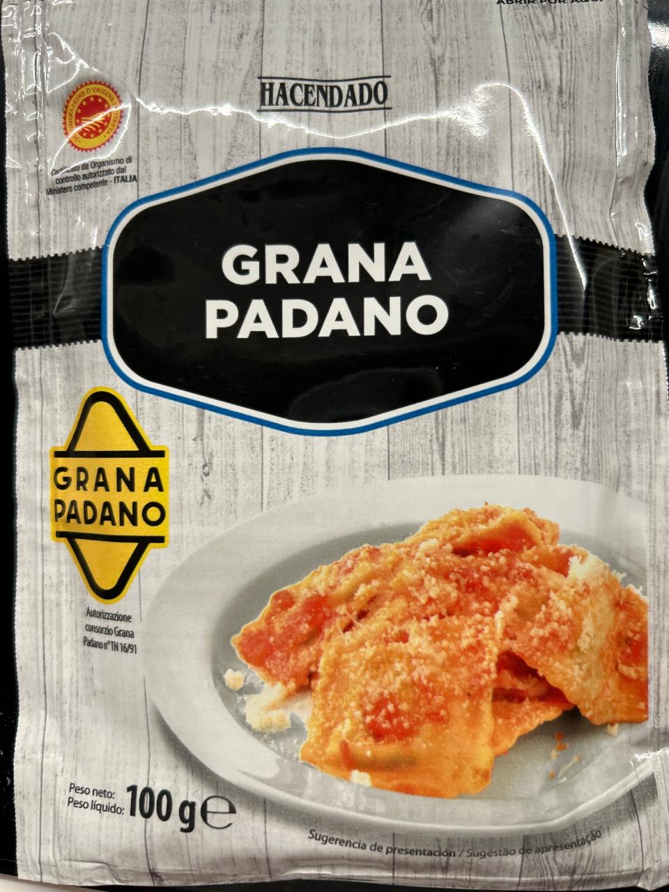 Фото - Grana padano Hacendado